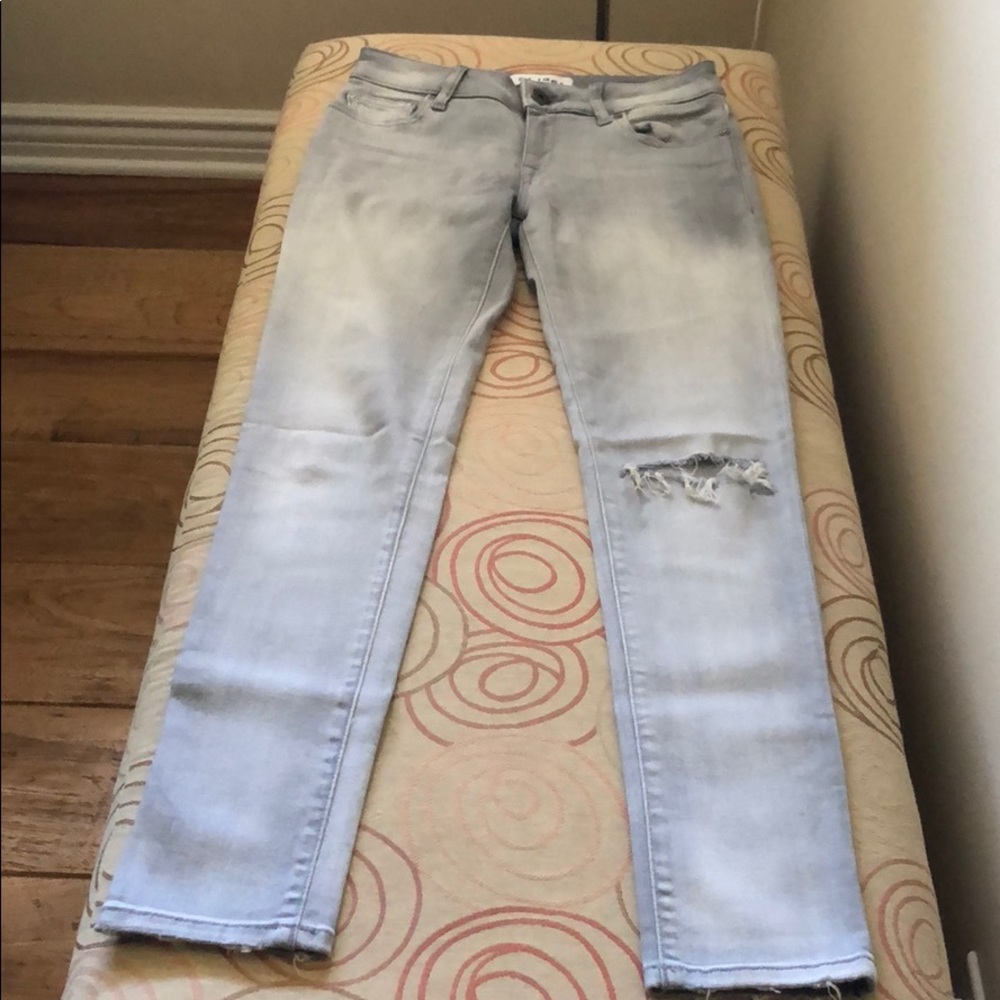 Light grey stretch jeans DL1961 size 26